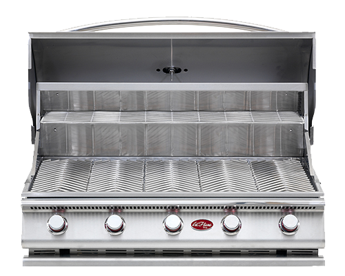 Cal Flame Built-In Charcoal Grill – Stainless Steel Outdoor BBQ BBQ18G870