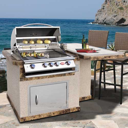 calflame bbq grills islands for sale LBK-402